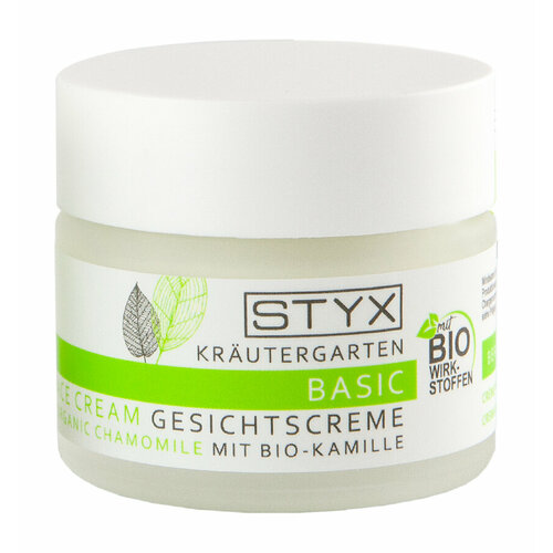 Крем для лица для сухой кожи Styx Krautergarten Face Cream With Organic Chamomile /50 мл/гр. уход за лицом белита крем дневной для сухой и чувствительной кожи ромашка