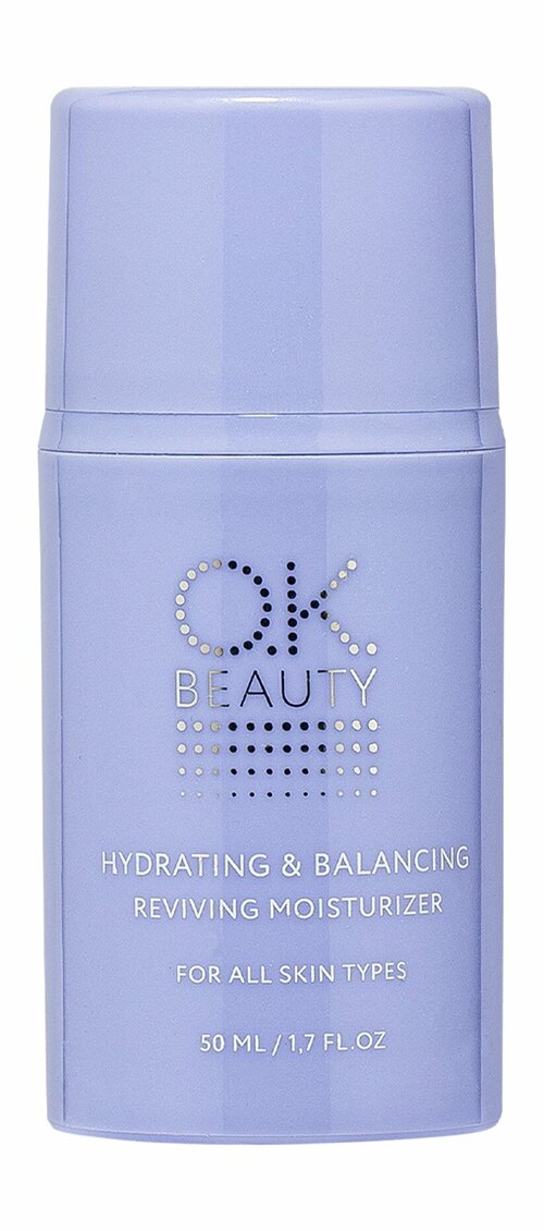 O.K.BEAUTY Крем для лица увлажняющий Hydrating & Balancing восстанавливающий, 50 мл