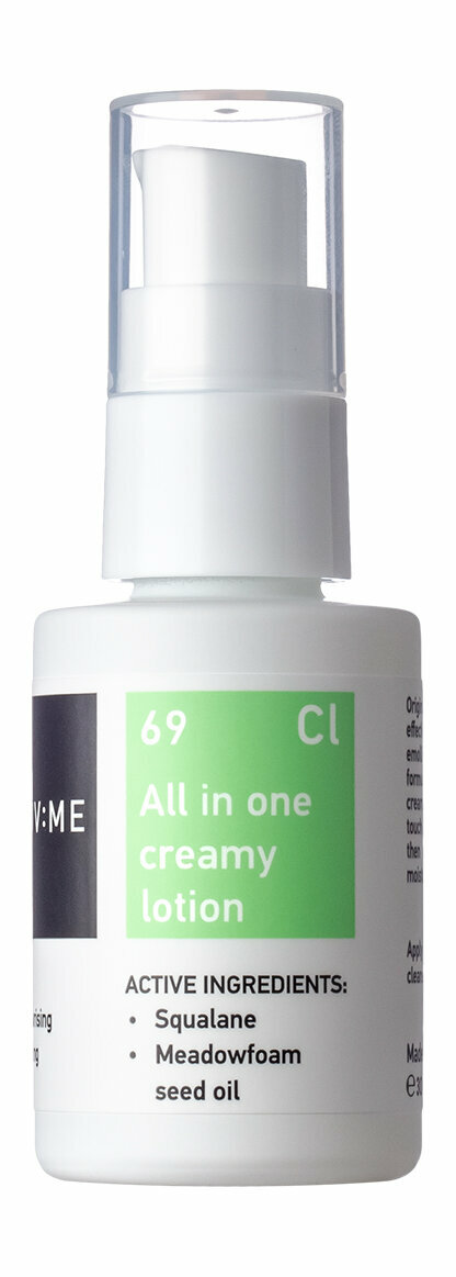 Увлажняющая и питательная эмульсия для лица PRUV: ME Cl 69 All In One Creamy Lotion /30 мл/гр.