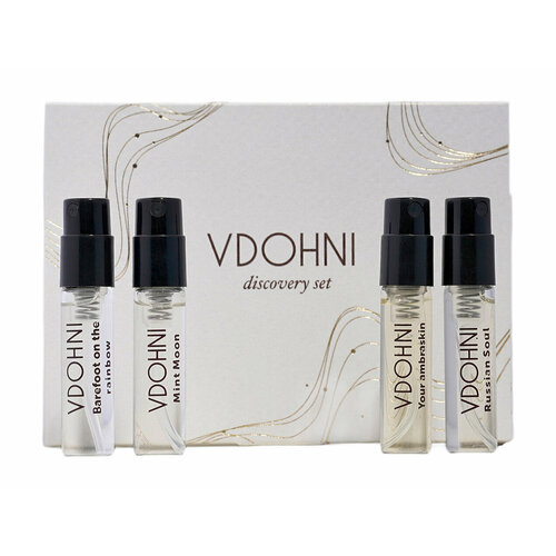 VDOHNI Discovery Set Vdohni Набор Парфюмерных вод унисекс, 4х2,5 мл vdohni barefoot on the rainbow eau de parfum