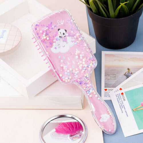 Расческа ILikeGift Rainbow pink 1821EC-03