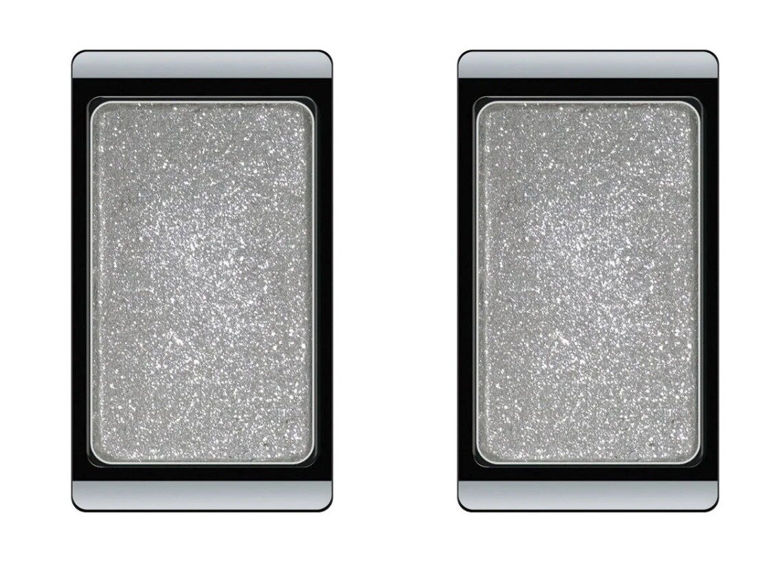 ARTDECO Тени для век перламутровые Eyeshadow Glamour с блестками Тон 316, 0,8 г, 2 штуки