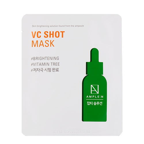 Маска антиоксидантная с витамином С / Vc Shot Mask 25 мл (AMPLE: N) пилинг кислородный ample n vc shot oxygen peel 2 мл