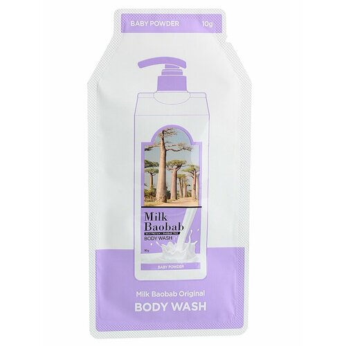 Гель для душа Original Body Wash Baby Powder Pouch, MILK BAOBAB, 8802667004528