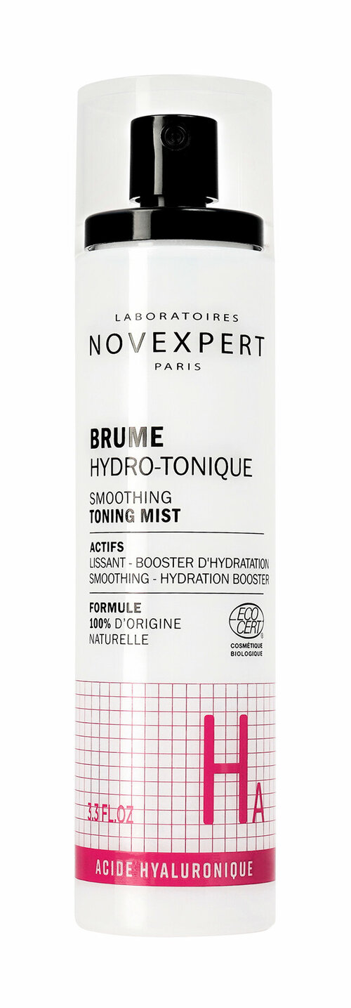 NOVEXPERT Smoothing Toning Mist Дымка для лица тонизирующая 3-в-1, 100 мл