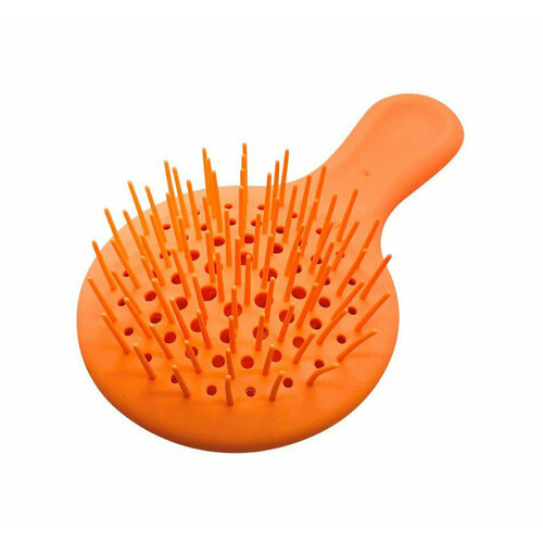 Пластиковая щетка для волос Janeke Mini SuperbrushThe Original Italian Design Orange