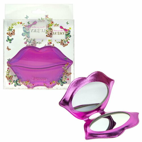 Зеркальце карманное Lukky Губы 200₽