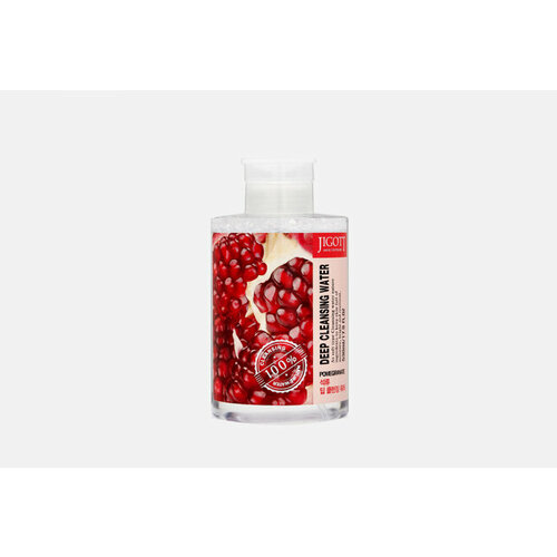 Очищающая вода для снятия макияжа DEEP CLEANSING WATER POMEGRANATE 530 мл очищающая вода для снятия макияжа jigott deep cleansing water aloe 530 мл