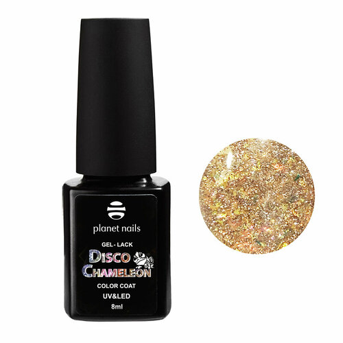 Гель-лак Planet nails Chameleon Disco №960 8 мл арт.13960 planet nails лак краска для nailart 8 мл 43 оттенка пастель оранжевая