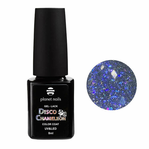 Гель-лак Planet nails Chameleon Disco №964 8 мл арт.13964 лак для стемпинга planet nails 016 золотой металлик 6 5 мл арт 40016