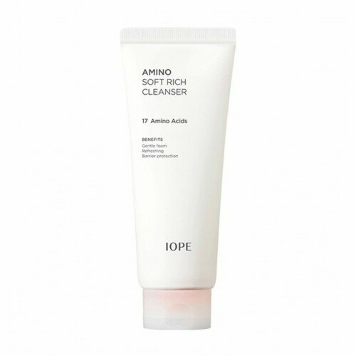 Пенка для умывания с аминокислотами IOPE Amino Soft Rich Cleanser (240 мл)