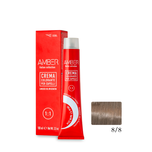 Крем-краска AMBER 8/8, 100 мл