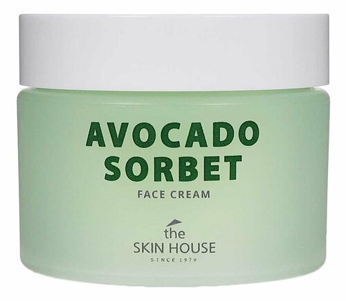 Крем для лица с экстрактом авокадо The Skin House Avocado Sorbet Face Cream (50 мл)