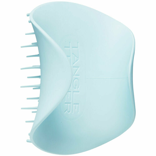 Tangle Teezer Щетка-расческа для массажа головы The Scalp Exfoliator and Massager Seafoam Blue многофункциональная щетка для массажа головы tangle teezer the scalp exfoliator and massager mint green whisper 1 шт