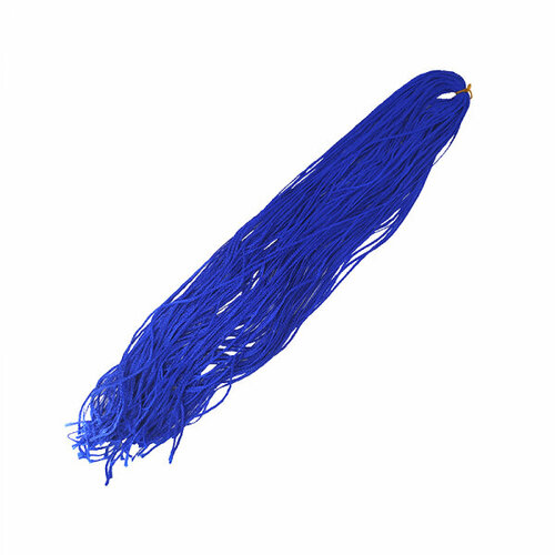 Канекалон Зизи, прямые, волосы для наращивания, афрокудри,50 см 100 г, цвет синий