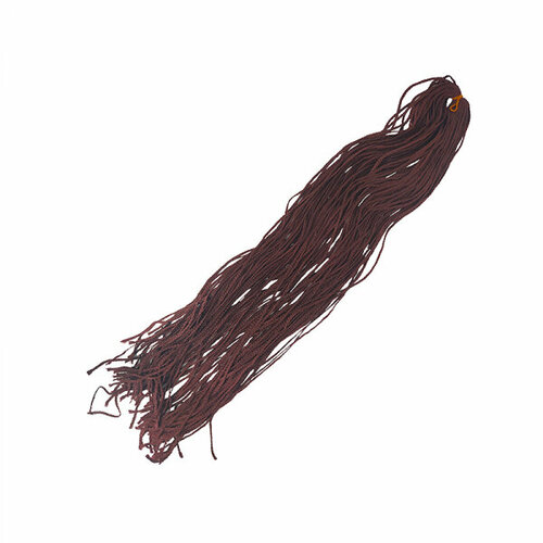Канекалон Зизи, прямые, волосы для наращивания, афрокудри,150 см 100 г, цвет каштановый покрывало для кровати из велюра kantha tivoli 150 x 150 см каштановый