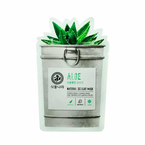 Маска для лица тканевая Shingmulnara Aloe 25 г