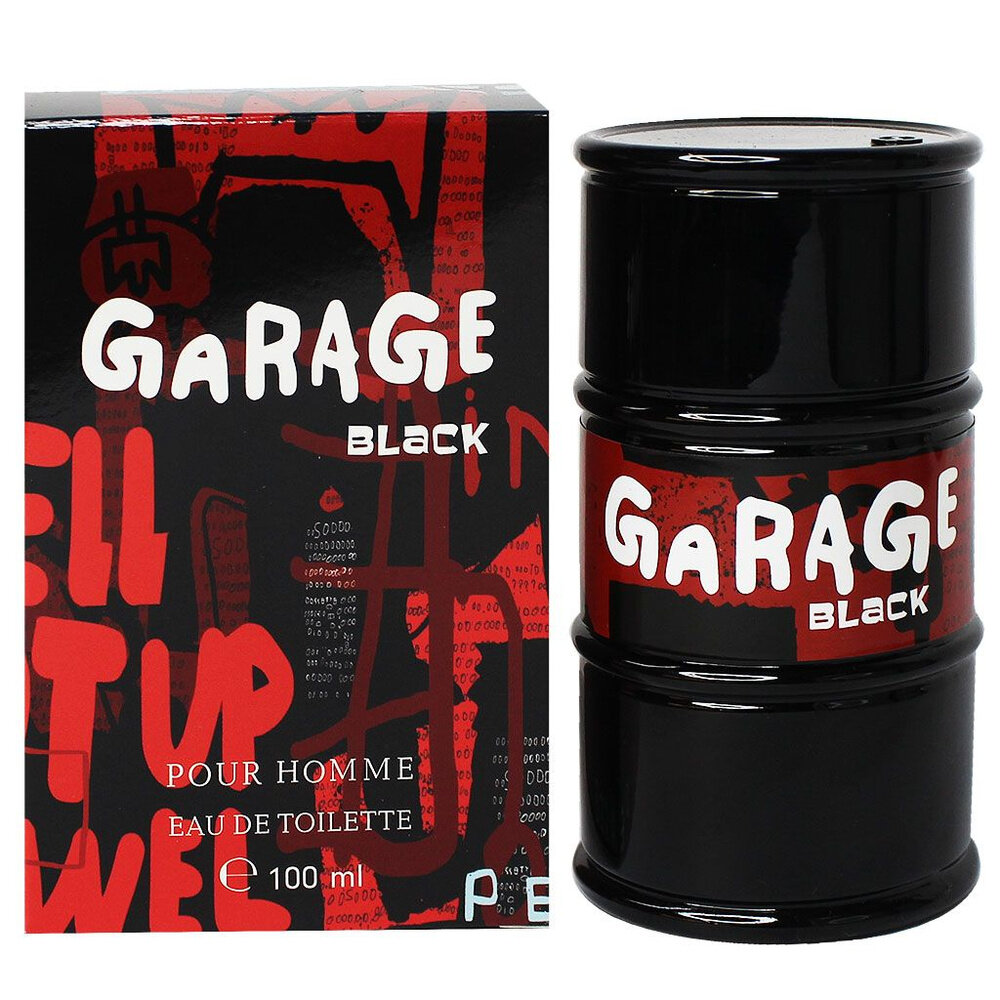Туалетная вода Парфюмерия XXI века garage BLACK 100ml (аромат Paco Rabbane Invictus) для мужчин
