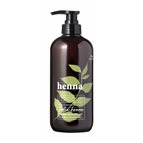 FLOR DE MAN Шампунь для волос Flor de Man Henna Hair Shampoo, 700 мл flor de man ополаскиватель для волос henna hair rinse 730 мл