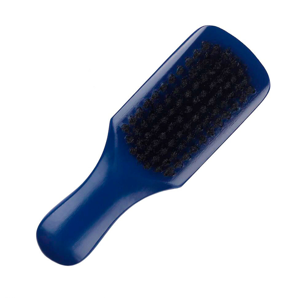 фото MELON PRO щётка массажная С натуральной щетиной синяя