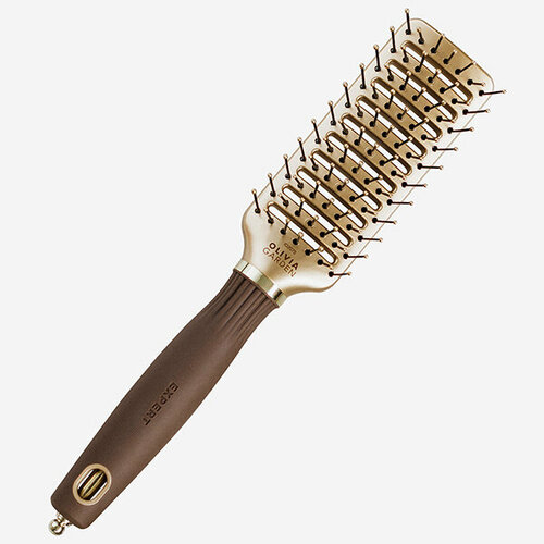 Щетка Expert Style Vent Nylon Bristles Gold&Brown