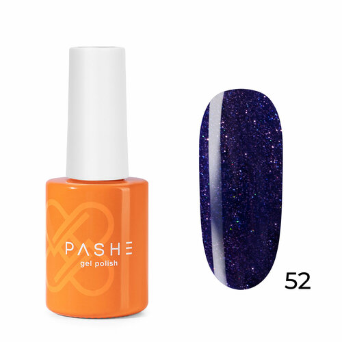 PASHE, гель-лак Atelier №52 осень-зима 2024 (синяя ночь), 9 мл pashe гель лак 139 сладкая глазурь