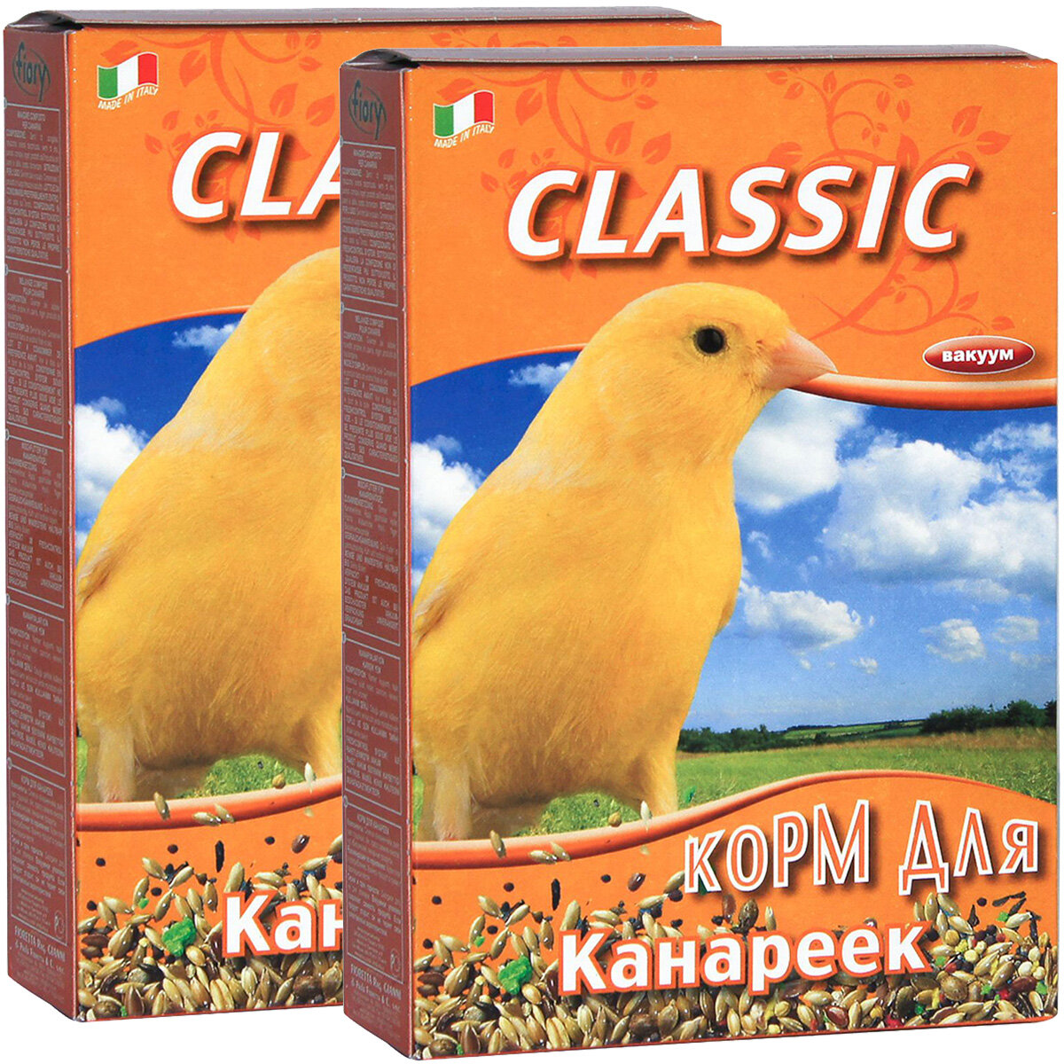 FIORY CLASSIC корм для канареек (400 гр х 2 шт)