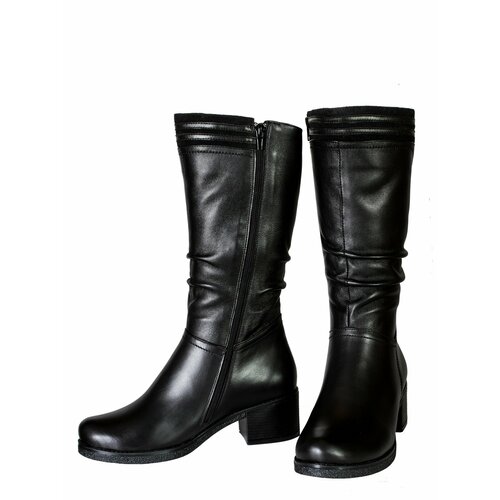 Сапоги , размер 37, черный