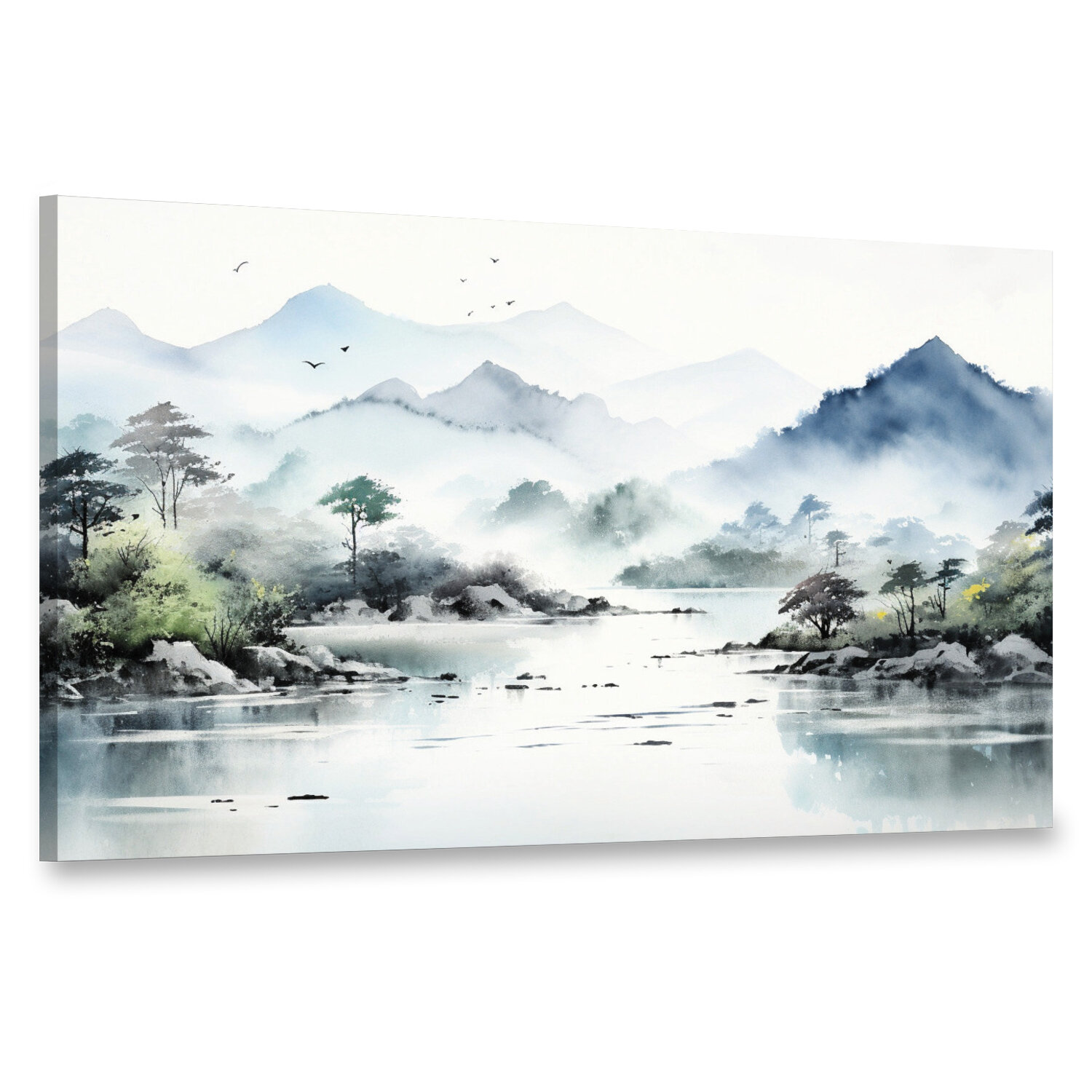 Интерьерная картина 100х60 "Шикоку: японская форма и гармония"