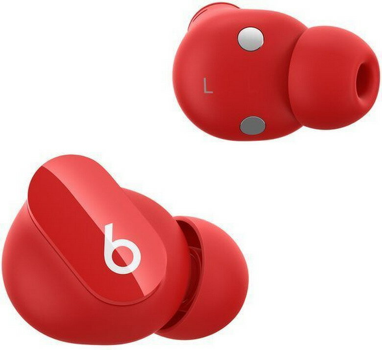 Наушники Beats Studio Buds True с системой шумоподавления, красного цвета (MJ503CH/A) — фото 1