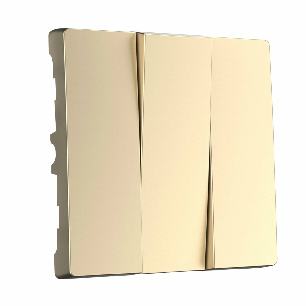 фото Набор клавиш для выключателя трехклавишного (шампань) W1139011