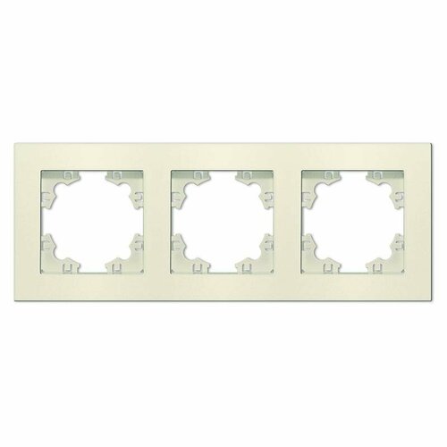 рамка 1 м афина сл кость ivory universal a0053 i Рамка 3-м Афина универс. сл. кость (ivory) Universal A0045-I