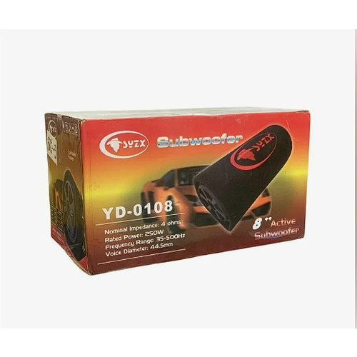 Сабвуфер активный 8 дюймов SYZX YD-0108 с комплектом проводов 760000₽