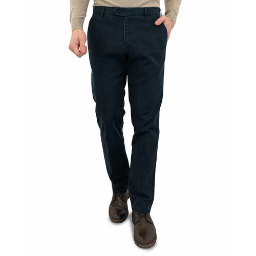 фото Брюки meyer, размер 52, синий