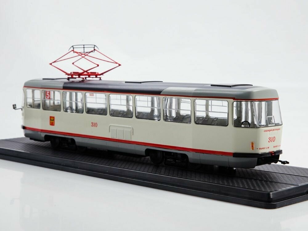 Масштабная модель Трамвай Tatra-T3SU, г. Тверь — фото 1