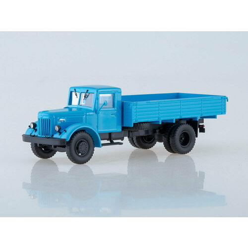 масштабная модель грузовика коллекционная минский 514 бортовой 1966 оранжевый зелёный Минский грузовик-200 бортовой (голубой)