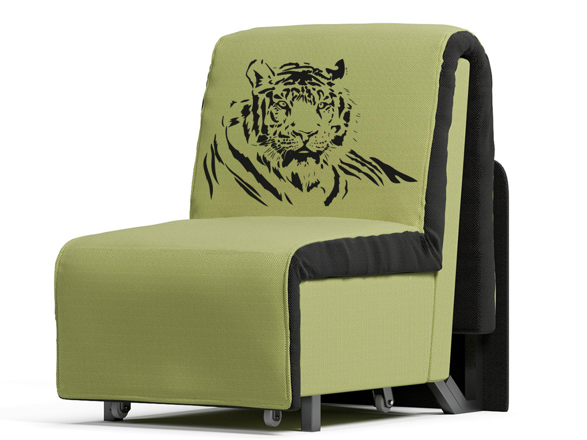 Кресло-кровать Elegance 80Я (с ящиком) Tiger Mura 33-100 (83х110х95, СМ 83х203)