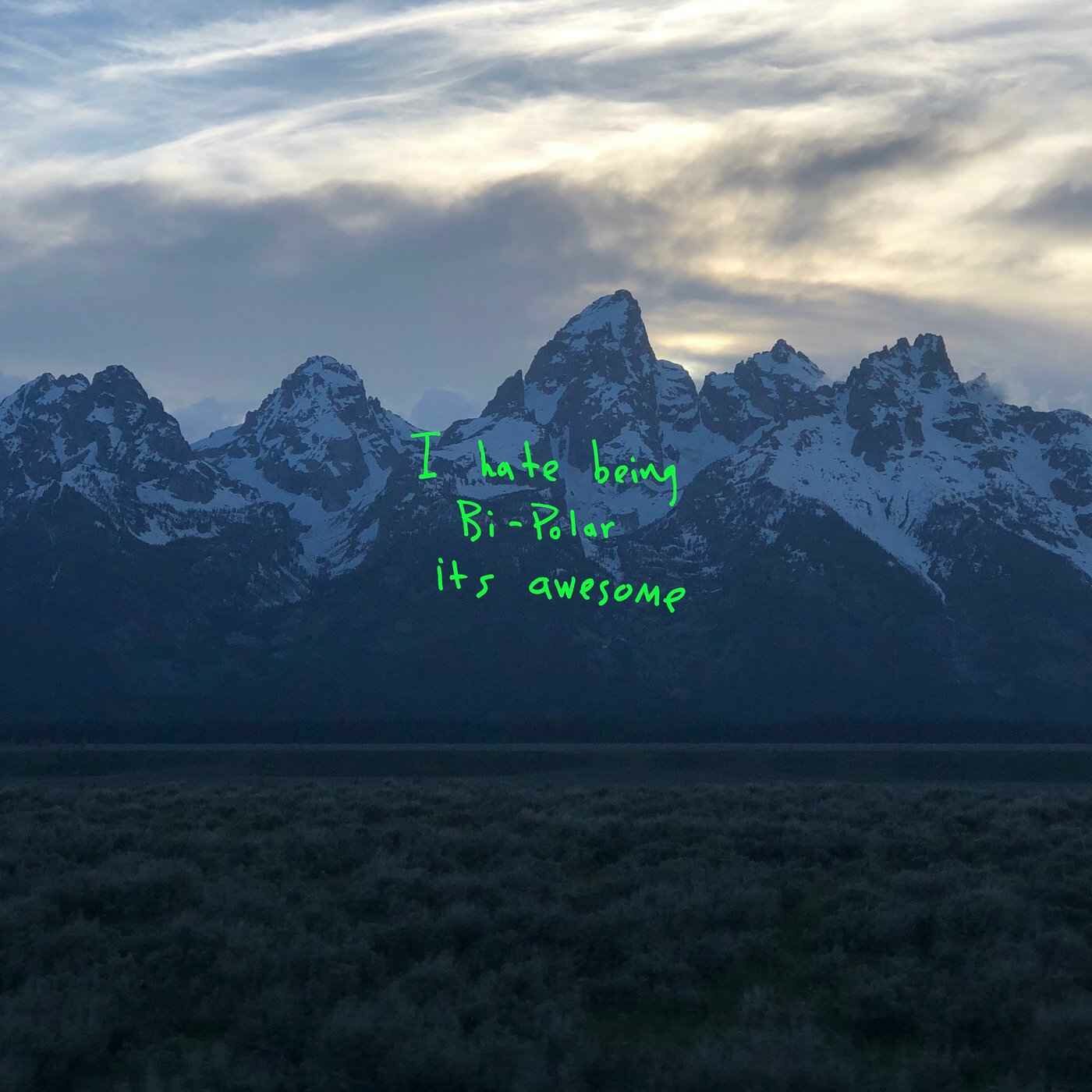 KANYE WEST - YE (LP) виниловая пластинка