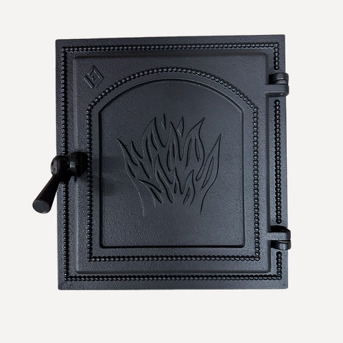 Изображение товара Дверка каминная 271 Антрацит 280Х250 мм Везувий