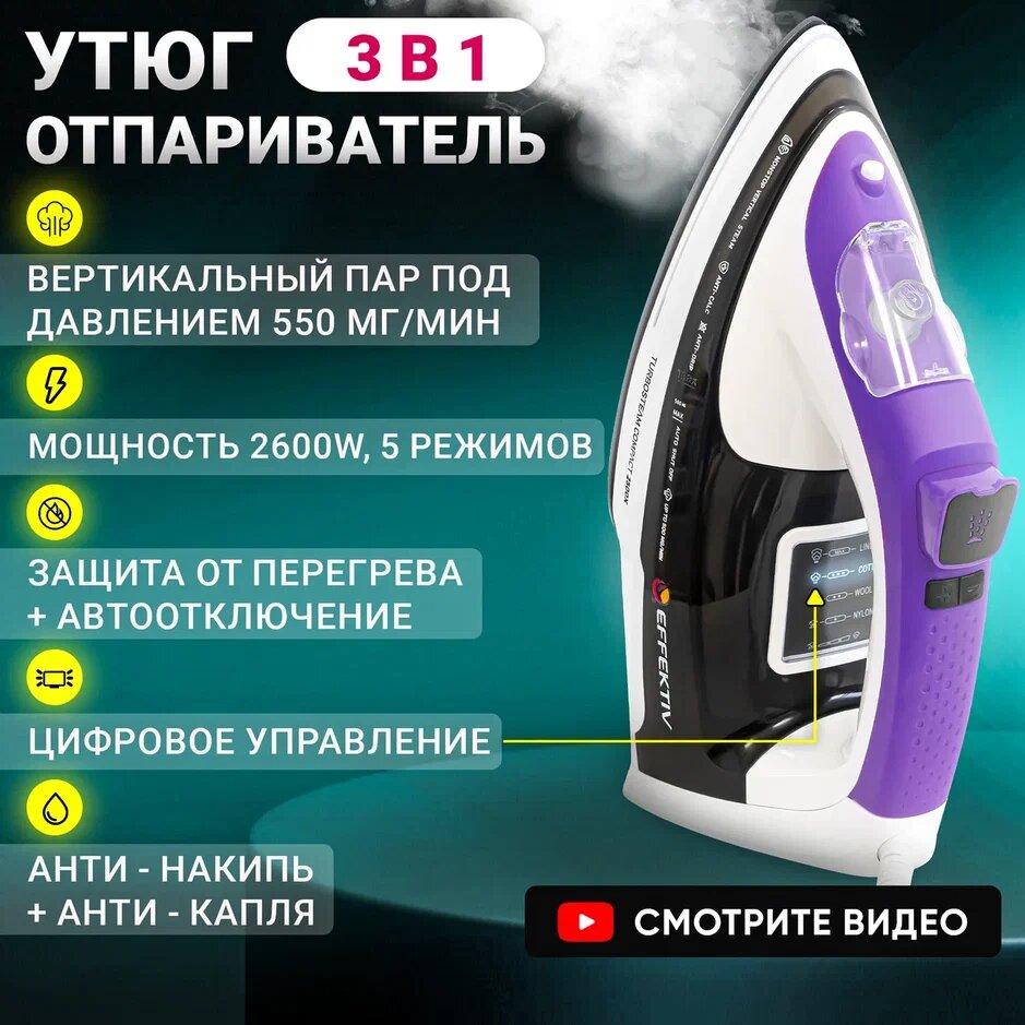 Парогенератор Effektiv TurboSteam Compact 2500X