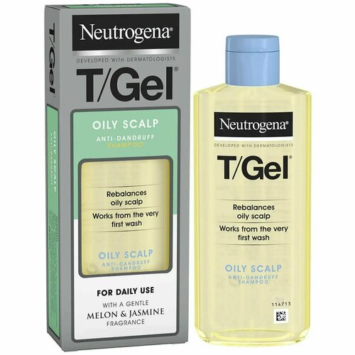 Neutrogena Шампунь против перхоти для жирной кожи головы T/Gel for Oily Scalp 250 мл