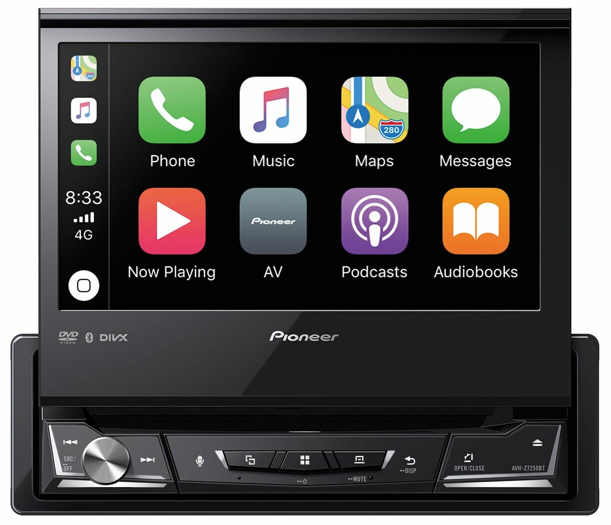 Автомагнитола Pioneer AVH-A7250BT - фото №4