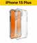 ADV GROUP / Прозрачный чехол для iPhone 15 Plus, противоударный с...