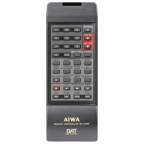 Пульт для рекордера Aiwa RC-D1100 пульт ду для aiwa rc 6vt05