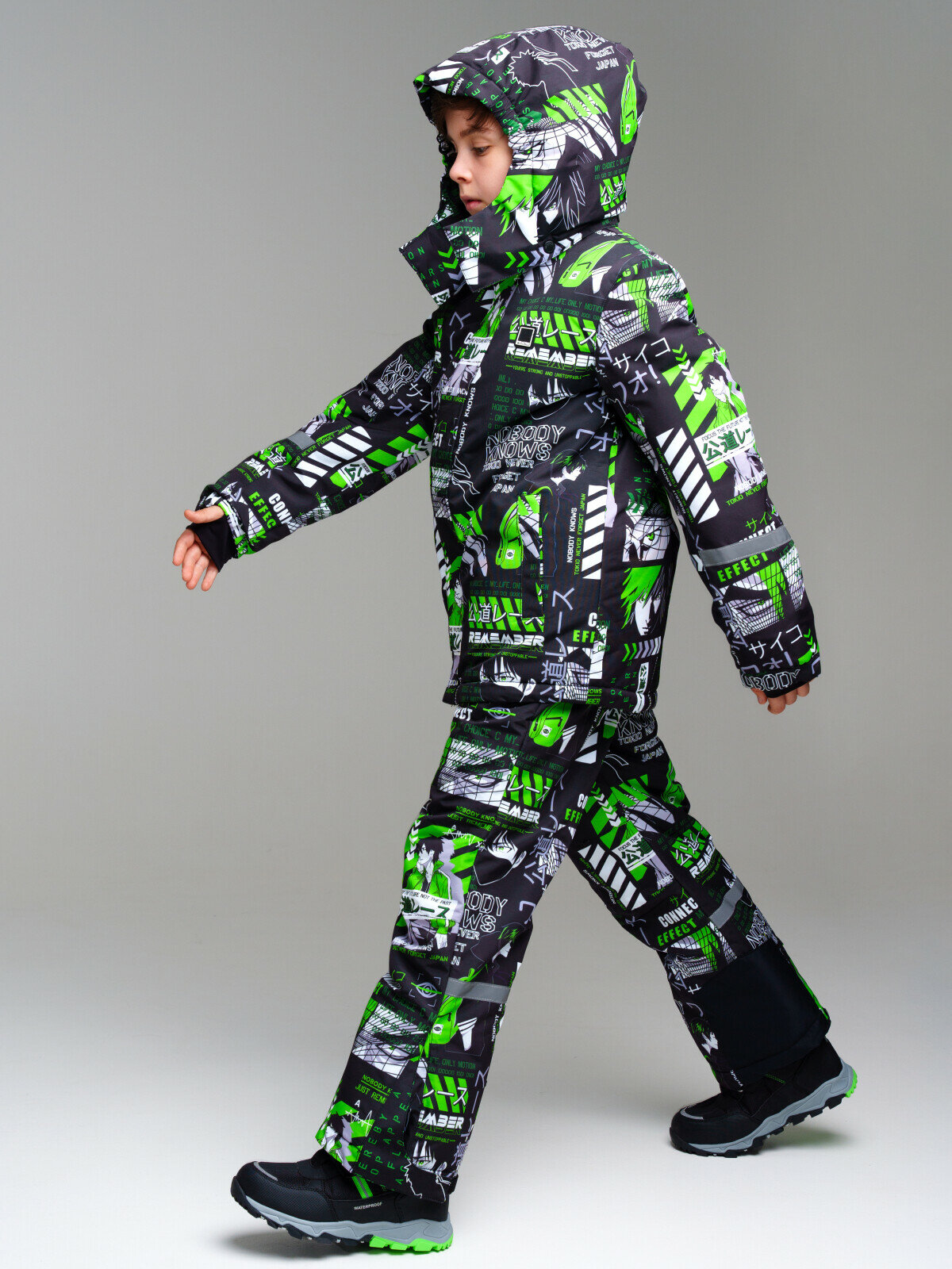 Комплект верхней одежды playToday размер 134  черный