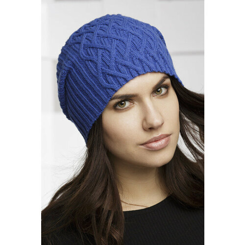 Шапка SuperShapka, размер 54-58, синий