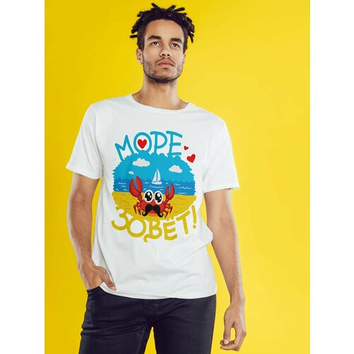 фото Футболка, размер 3xl, белый нет бренда