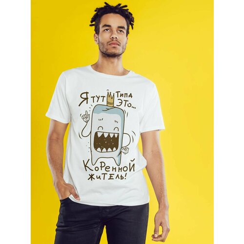 фото Футболка, размер 2xl, белый нет бренда