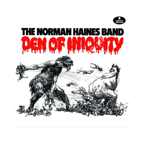 The Norman Haines Band - Den Of Iniquity, 1xLP, BLACK LP