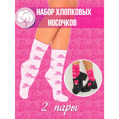 фото Носки , 2 пары, размер 36-41, розовый reggina